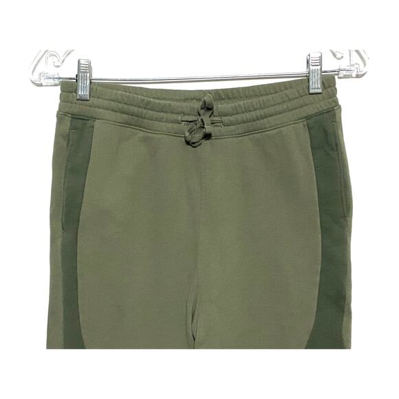 Abercrombie Kids 13/14 Sweatpants Joggers Pull On Green Colorblock Comfort Cozy - Picture 4 of 6